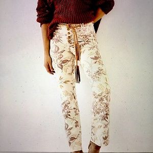 Anthro Pilcro High Rise Trouser Bootcut Jeans 26